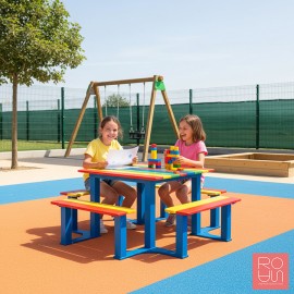 Taula de pícnic INFANTIL model Silaos versió primària